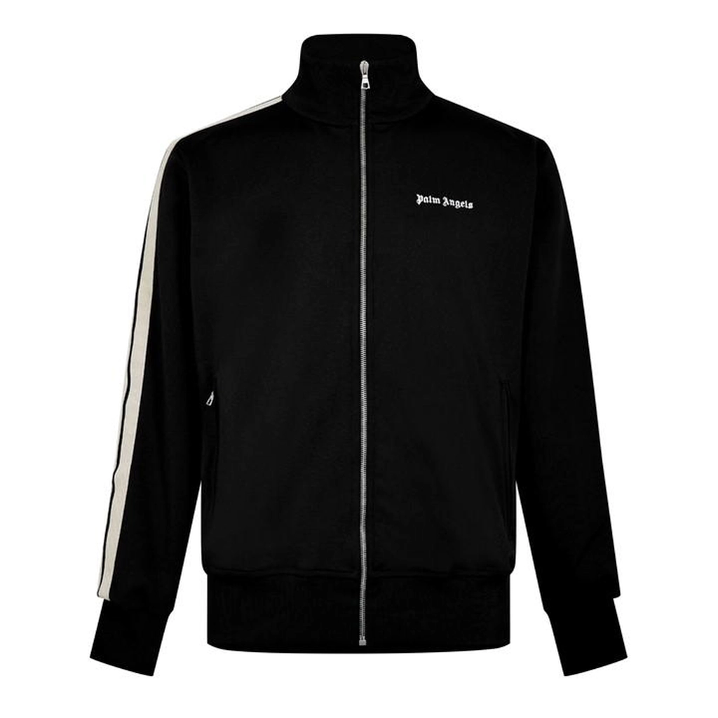 Palm Angels Classic Tracksuit Jacket - Black